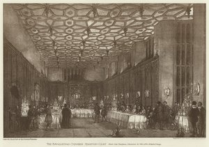 La sala de banquetes, Hampton Court
