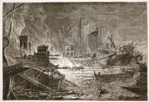 La batalla de Actium de English School
