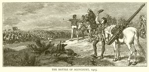 La Batalla de Agincourt, 1415
