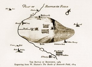 La batalla de Bosworth