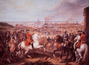 La batalla de Fontenoy de English School