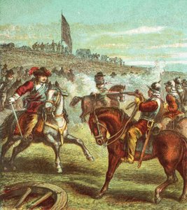 La batalla de Naseby de English School