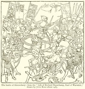 La Batalla de Shrewsbury de English School