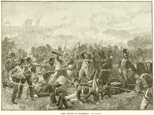 La Batalla de Waterloo de English School