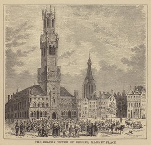 La Torre del Campanario de Brujas, Plaza del Mercado