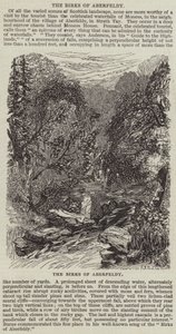 Los abedules de Aberfeldy (grabado)
