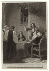 Los obispos ante el Consejo Privado 1688 de English School