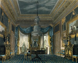 La sala de terciopelo azul, Carlton House de English School