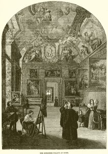 El Palacio Borghese en Roma