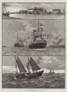 La pesca de alta mar de Boston (Lincolnshire) de English School