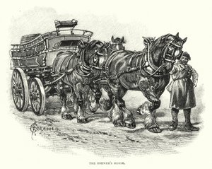 El caballo del cervecero