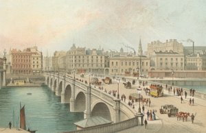 El puente Broomielaw - Glasgow de English School