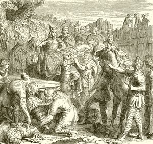 El entierro de Alarico de English School