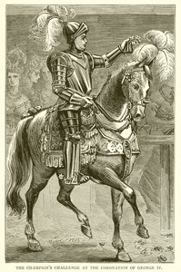 El Desafío del Campeón en la Coronación de Jorge IV