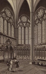La Sala Capitular, Catedral de Salisbury de English School