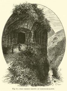 La gruta de queso en Bertrich-Baden de English School