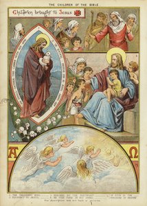 Los niños de la Biblia: Niños llevados a Jesús