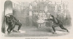 La hazaña de empalamiento chino en el Teatro Drury Lane de English School