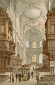 El coro de la Catedral de San Pablo de English School