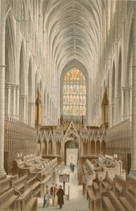 El Coro, Abadía de Westminster de English School