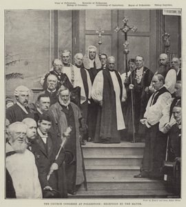 El Congreso de la Iglesia en Folkestone, Recepción por el Alcalde de English School