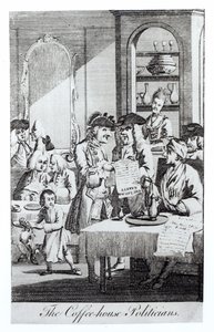 Los políticos de la casa de café de English School