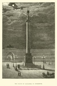 La Columna de Alejandro, San Petersburgo de English School