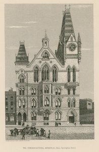 El Salón Conmemorativo Congregacional, Farringdon Street, Londres de English School