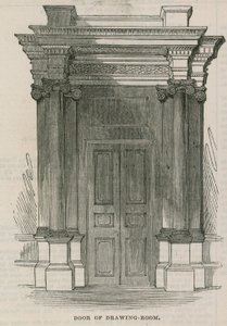 The Conservative Clubhouse: Puerta de la sala de dibujo de English School