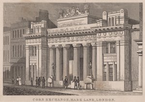 La Bolsa de Cereales, Mark Lane, Londres de English School