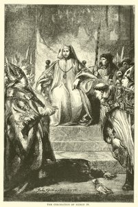 La coronación de Enrique IV de English School