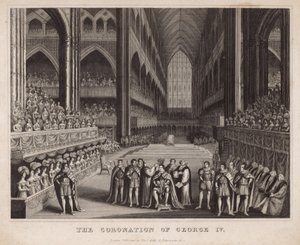 La Coronación del Rey Jorge IV de English School