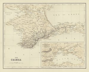 La Crimea; Mapa del Mar Negro