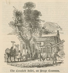 El Crooked Billet en Penge Common, Londres de English School