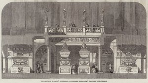 La cripta de la Catedral de San Pablo, propuesta de mejora del Profesor Donaldson de English School
