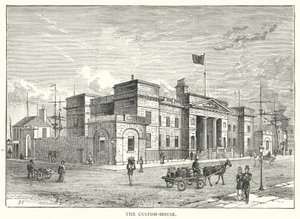 La Aduana (grabado) de English School