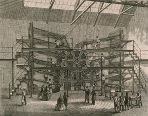 La Máquina de Impresión de Diez Alimentadores del Daily Telegraph de English School