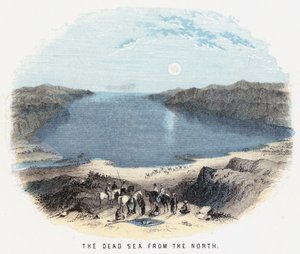 El Mar Muerto desde el norte