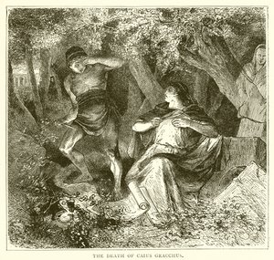 La muerte de Cayo Graco de English School