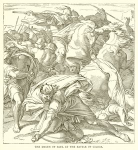 La muerte de Saúl en la batalla de Gilboa