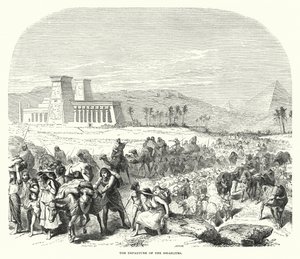 La partida de los israelitas de English School
