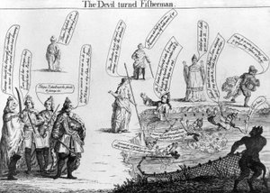 El diablo convertido en pescador, c.1757