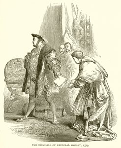 La Destitución del Cardenal Wolsey, 1529