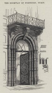 El portal de pórfido, Turín de English School