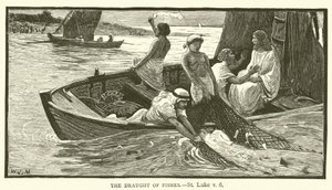 La pesca milagrosa, San Lucas, v, 6