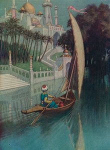 El Palacio de los Sueños (litografía en color)