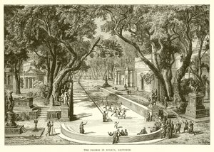 El Dromos en Esparta, restaurado