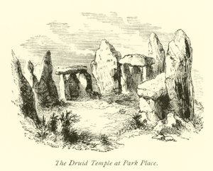 El templo druida en Park Place