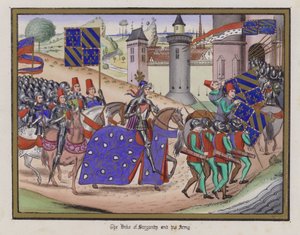 El Duque de Borgoña y su ejército