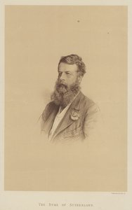 El Duque de Sutherland (litografía) de English School
